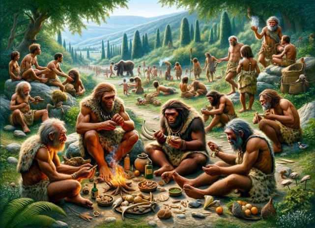 Homo sapiens and Neanderthals.jpg